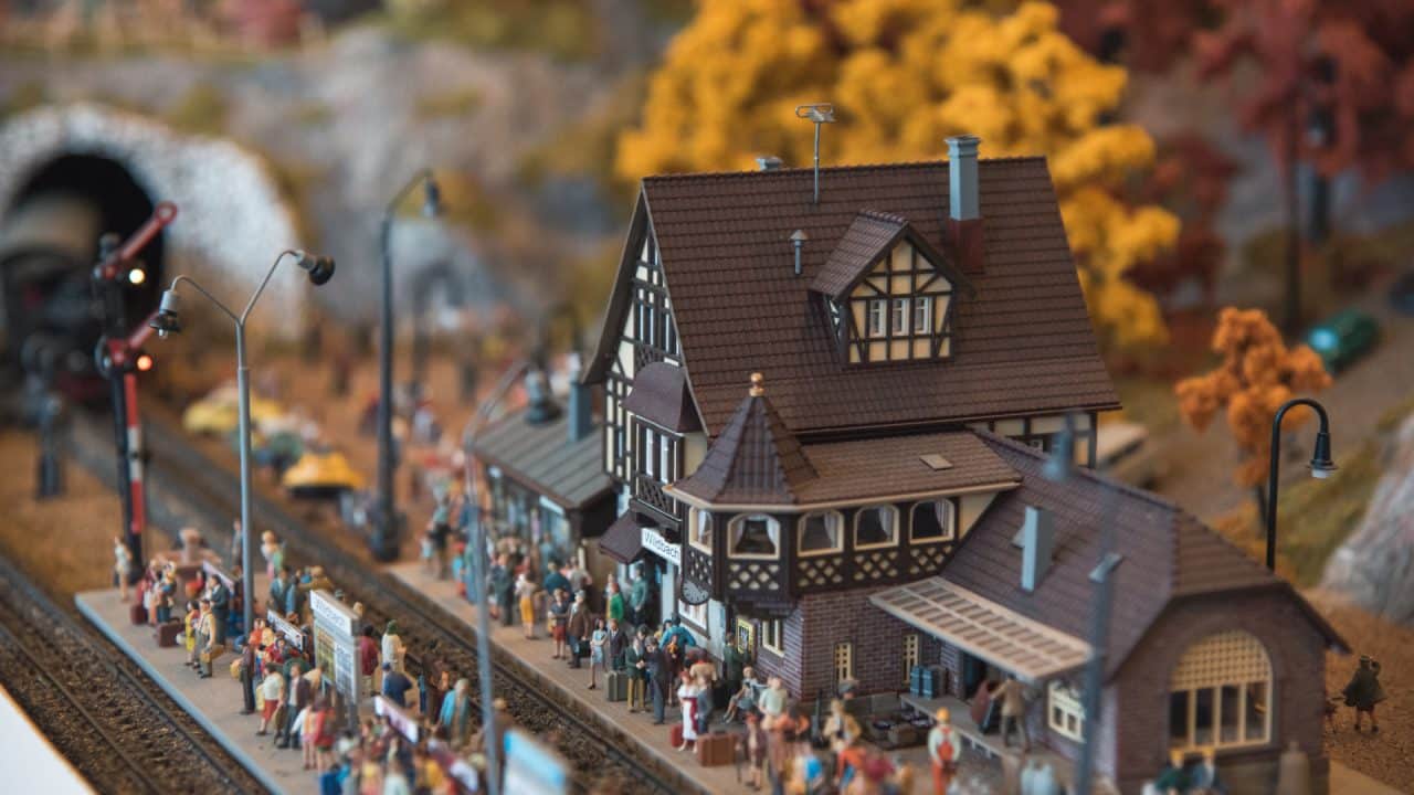 Lelumuseon pienoisrautatieasema