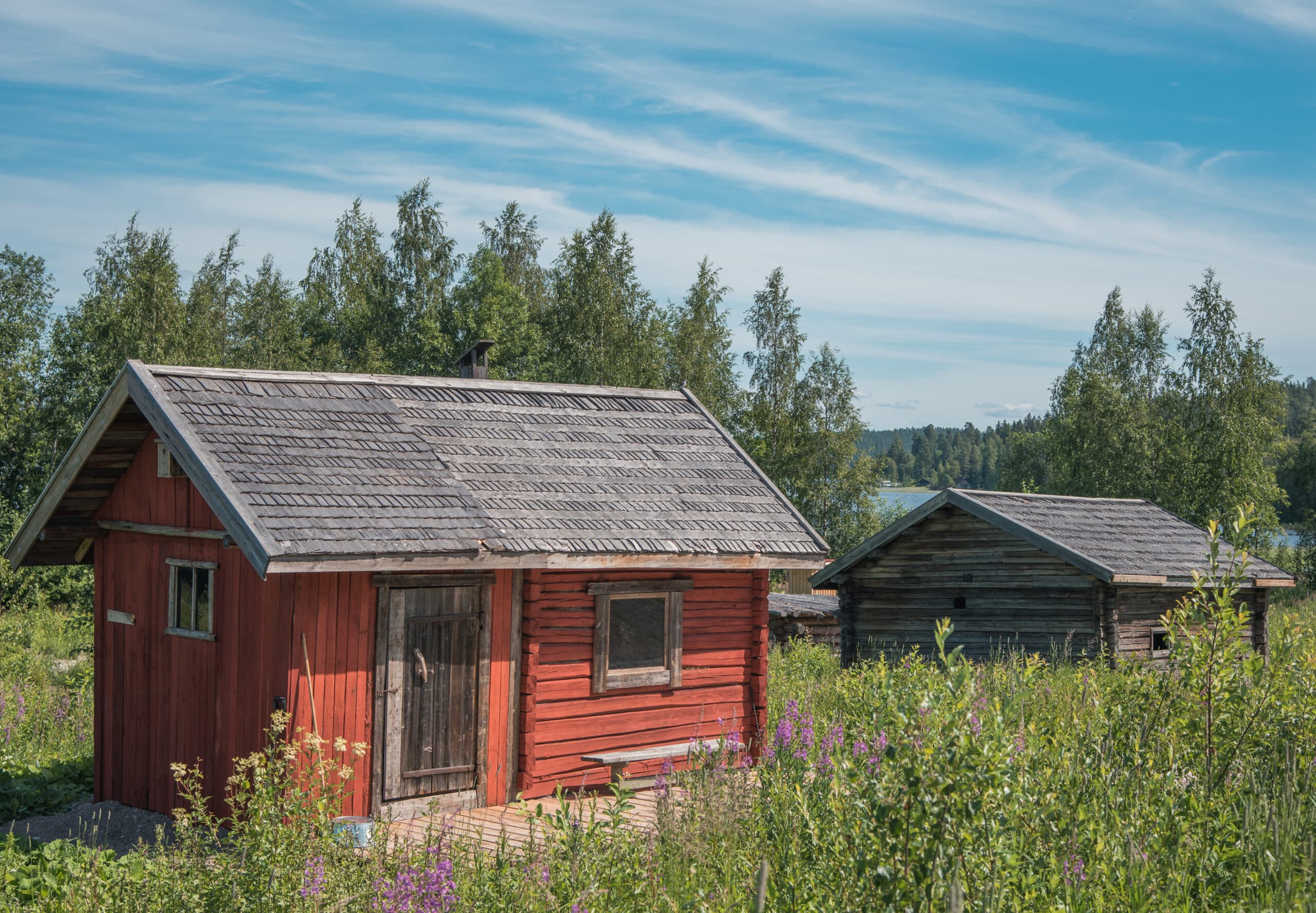 Saunakylä Himos-Jämsässä