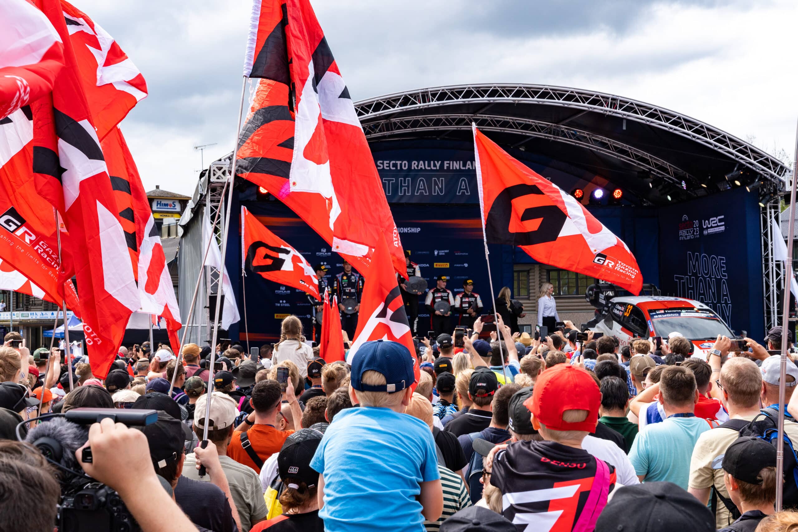 Secto Rally Finland tapahtuma Himoksella