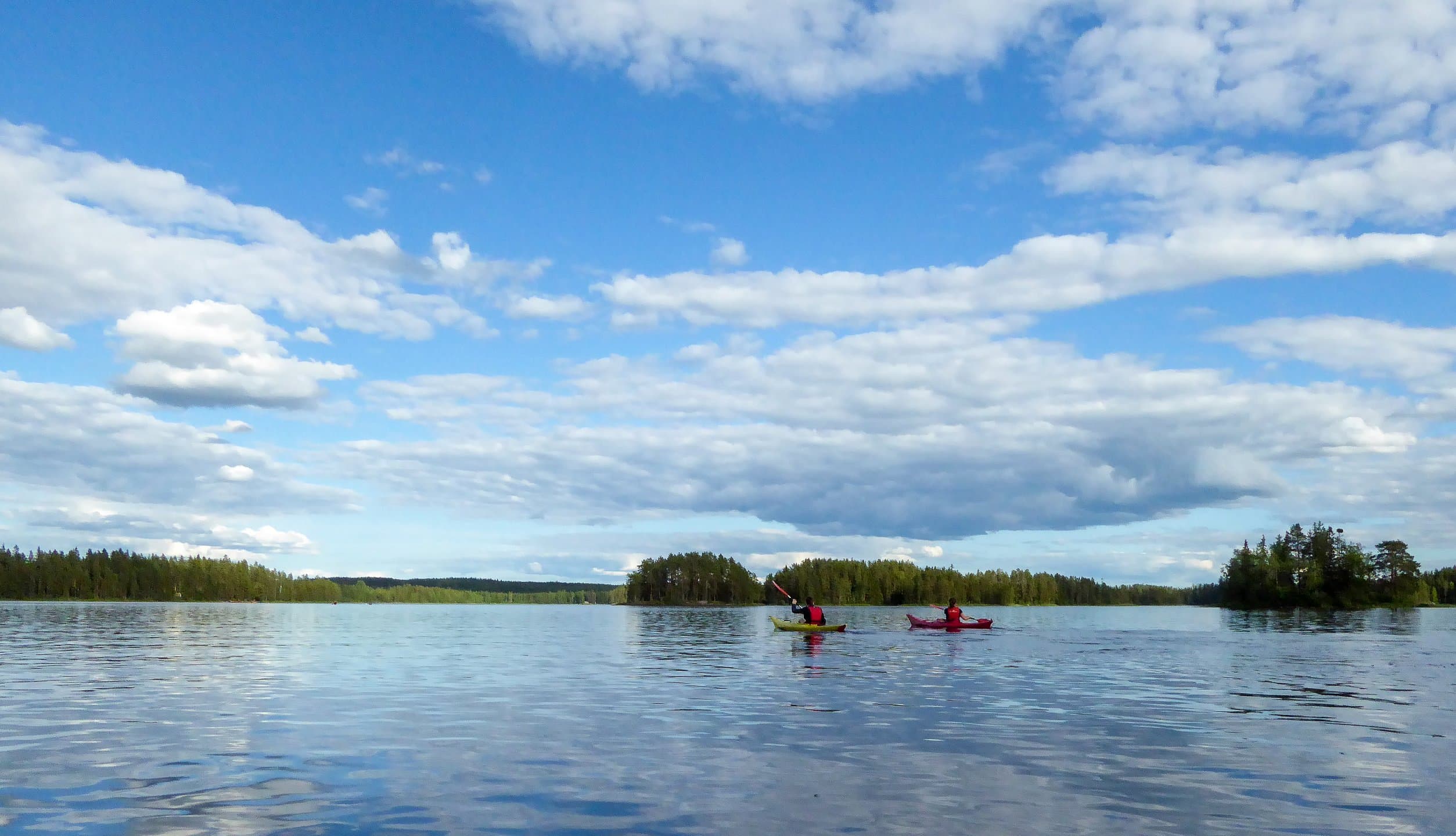 Melojat Wanhan Witosen melontareitillä Kalmavedellä