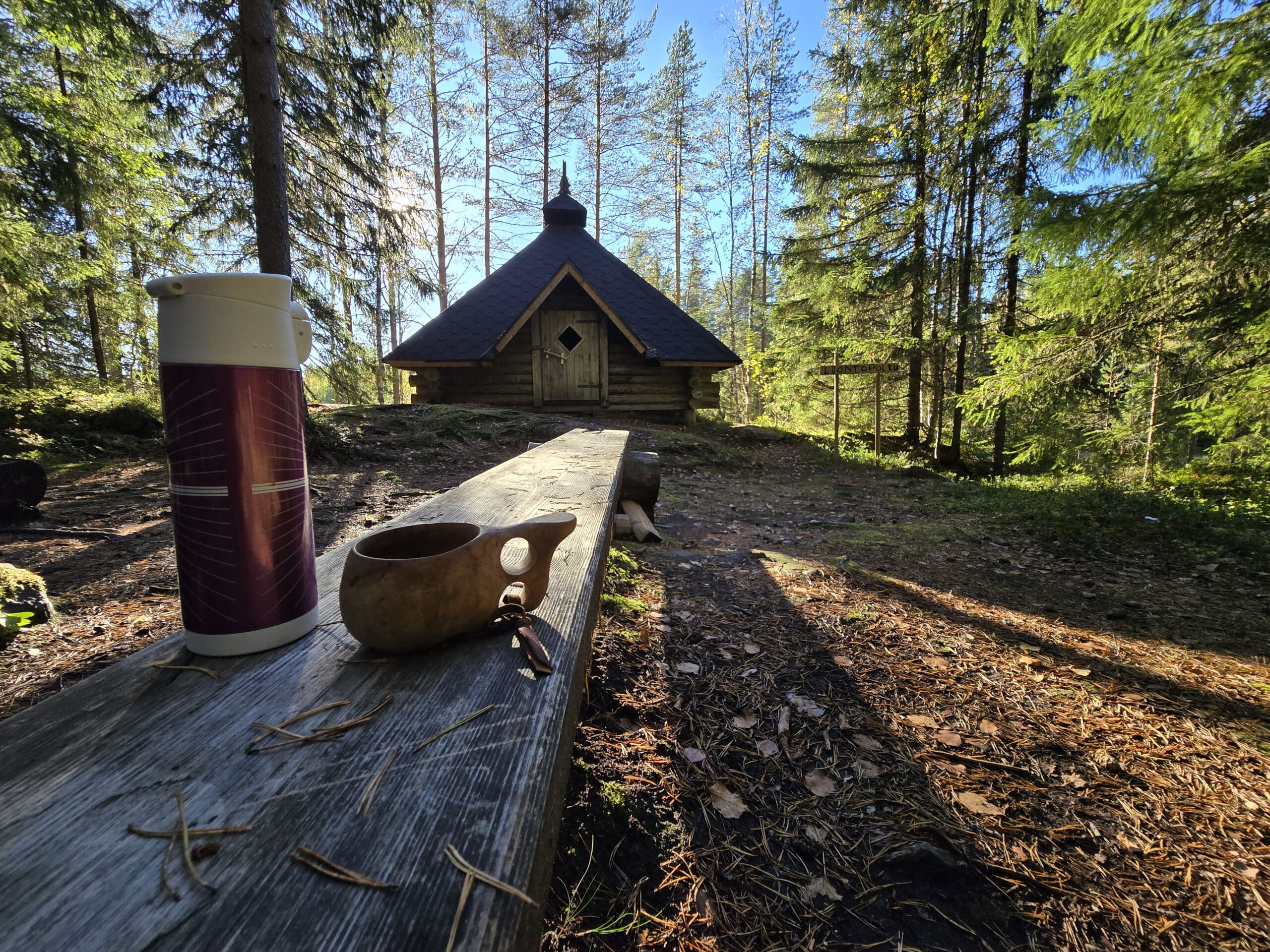 Grillikota Palvian luontopolulla